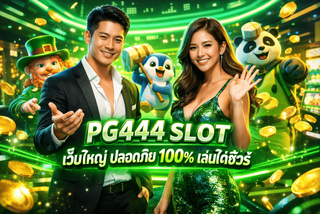 PG444 SLOT เว็บใหญ่ ปลอดภัย 100% เล่นได้ชัวร์