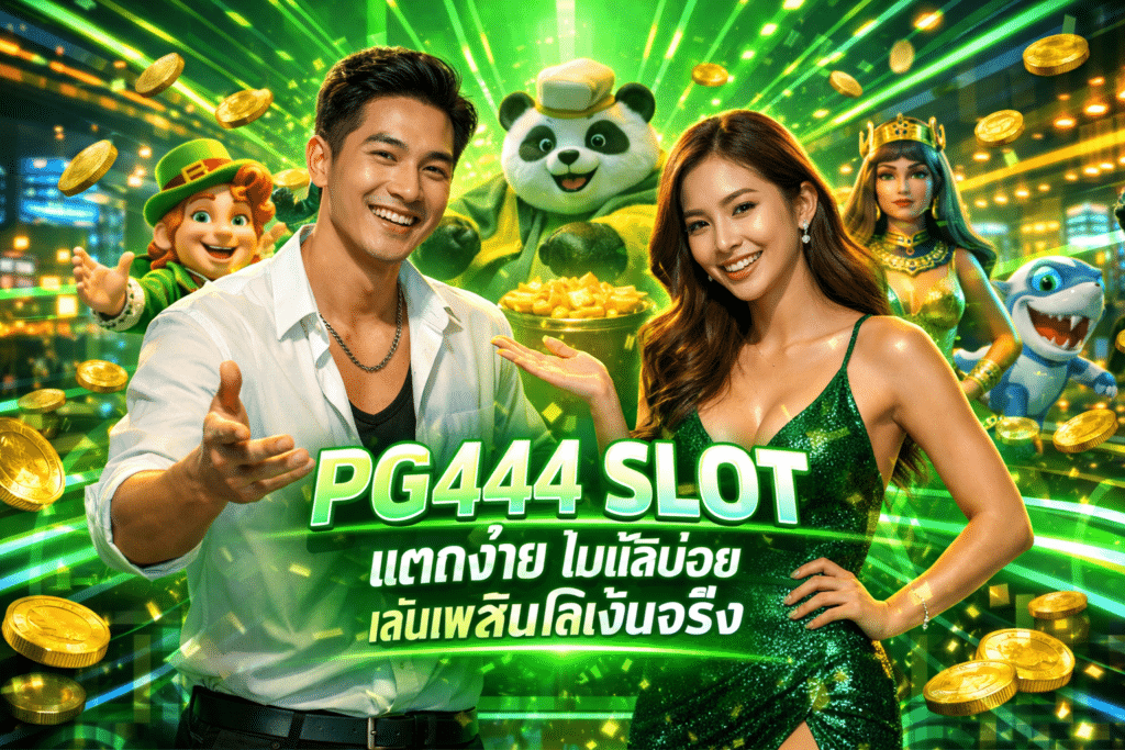PG444 SLOT แตกง่าย โบนัสบ่อย เล่นเพลินได้เงินจริง