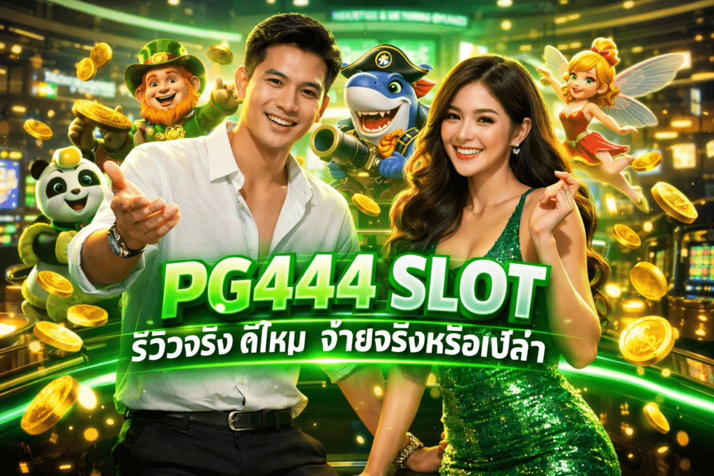 PG444 SLOT รีวิวจริง ดีไหม จ่ายจริงหรือเปล่า