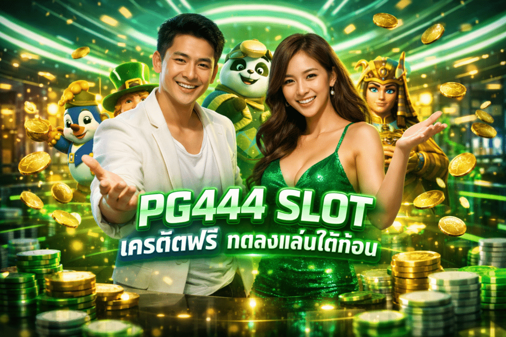 PG444 SLOT เครดิตฟรี ทดลองเล่นได้ก่อน